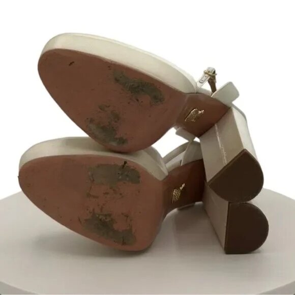 AQUAZZURA White Platform Pumps, Size 36 (Bridal/Wedding) - Picture 13 of 14